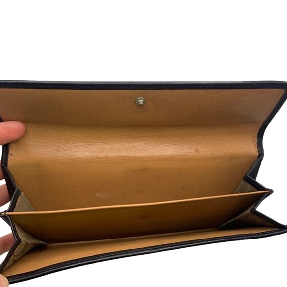 y2k COACH Black Buckle Wallet - Picture 6 of 8